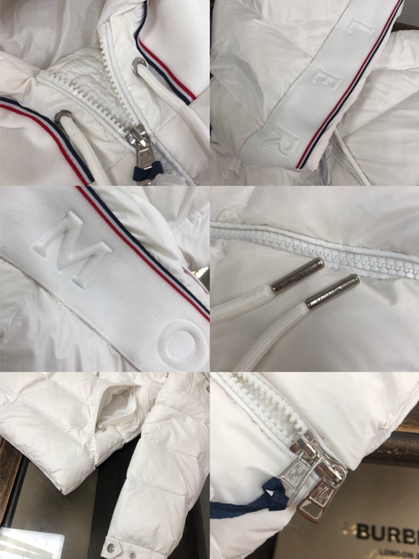 ハイクオリティダウンジャケット細部ディテール